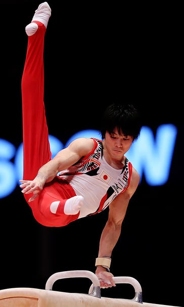 Japan's Kohei Uchimura soars to record sixth world gymnastics title